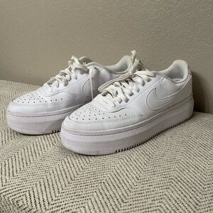 Nike court vision Alta platform sneaker